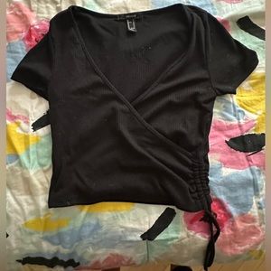 Forever 21 Black crop top